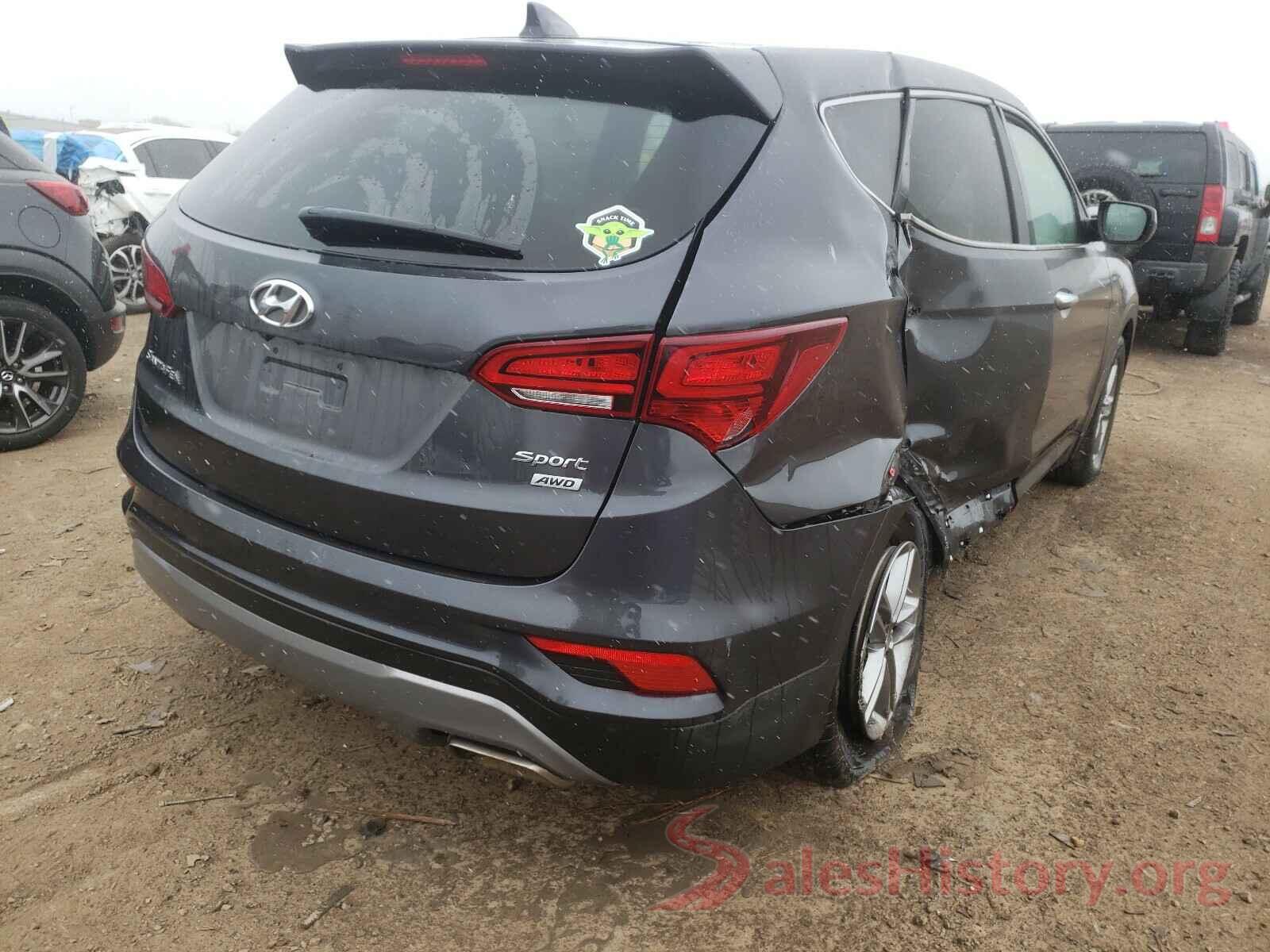 5XYZTDLB1HG493891 2017 HYUNDAI SANTA FE