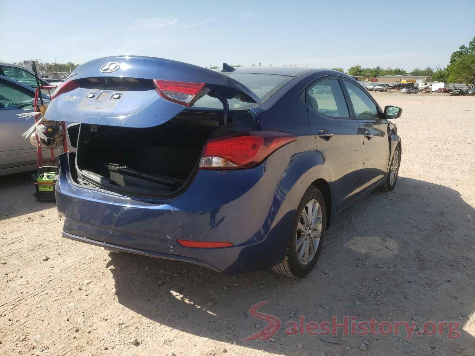 5NPDH4AE0GH659141 2016 HYUNDAI ELANTRA