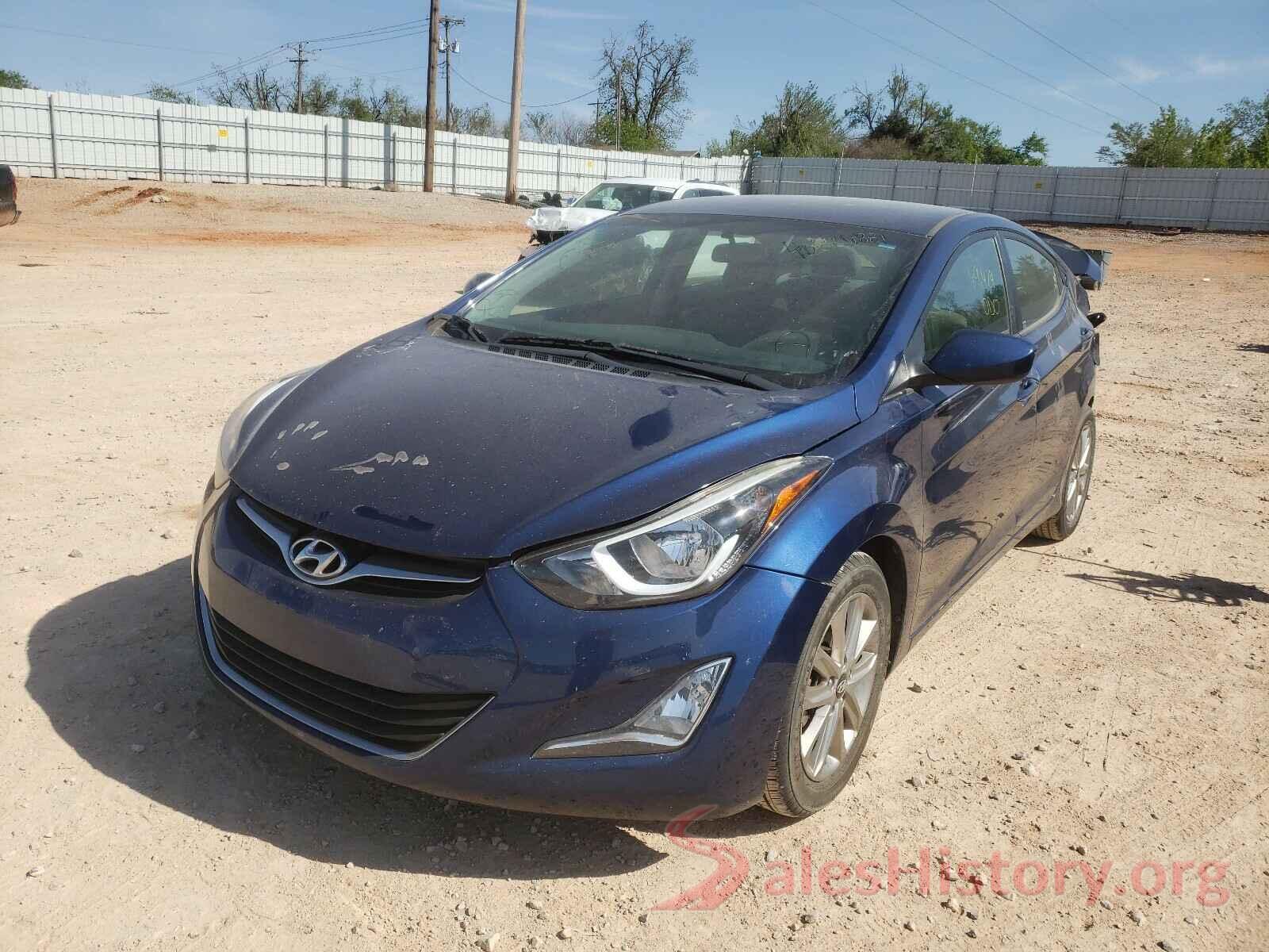 5NPDH4AE0GH659141 2016 HYUNDAI ELANTRA