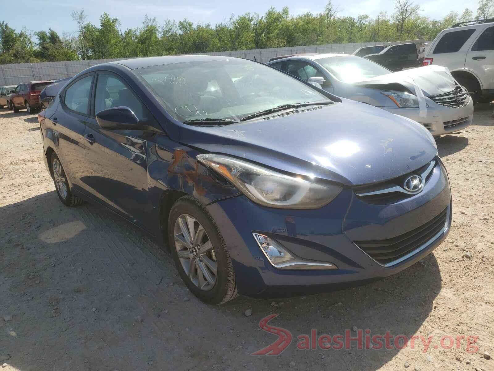 5NPDH4AE0GH659141 2016 HYUNDAI ELANTRA