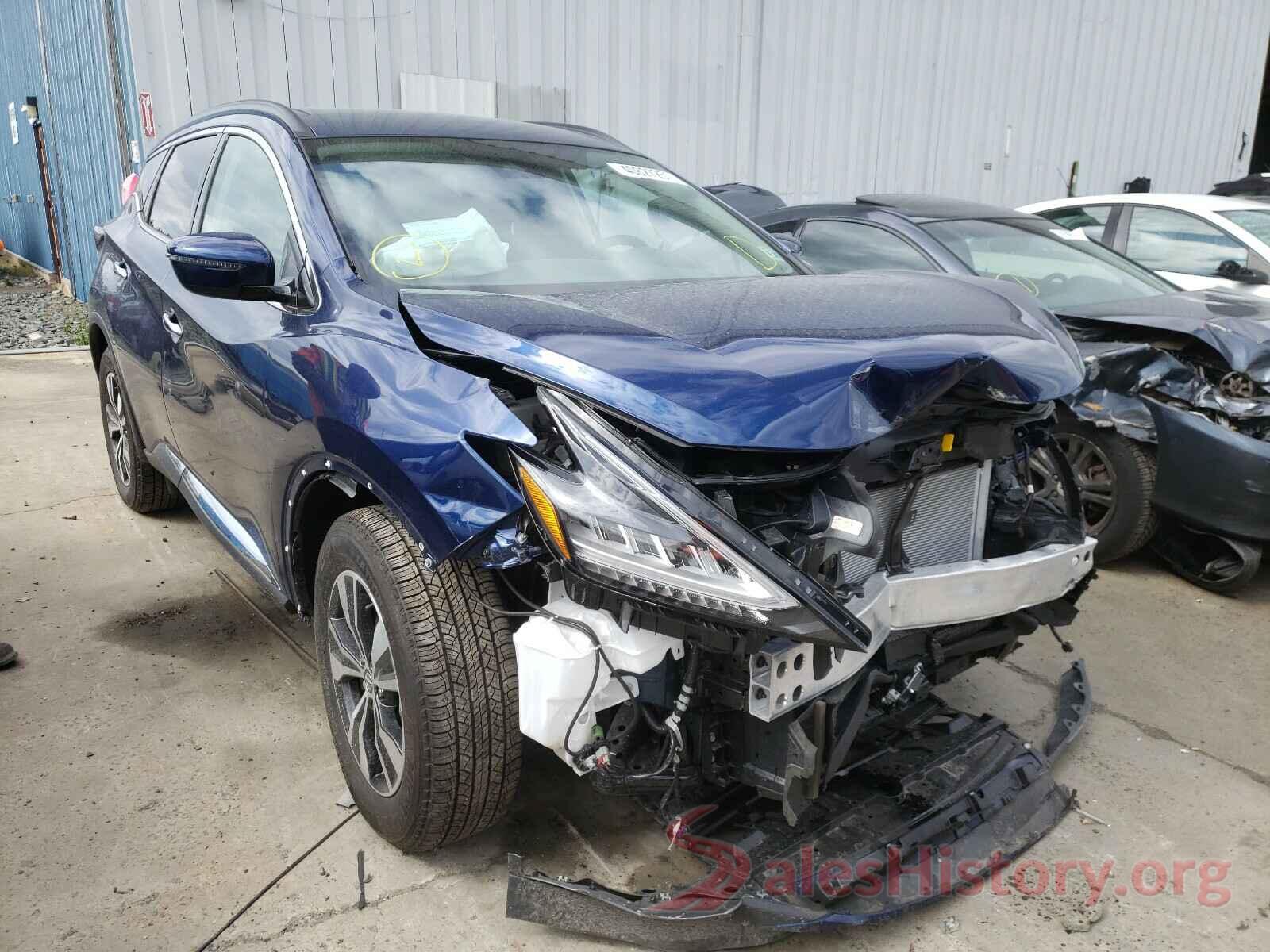 5N1AZ2BS0MC100958 2021 NISSAN MURANO