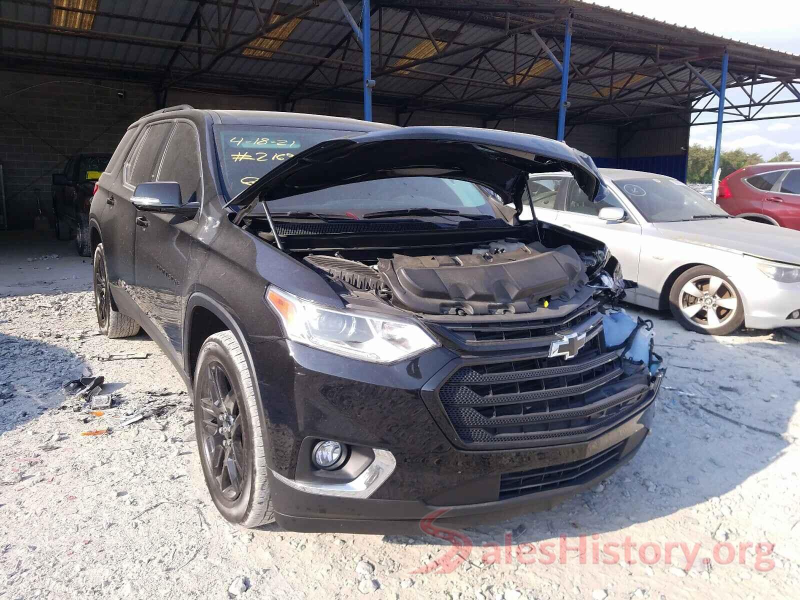 1GNERGKW1KJ221696 2019 CHEVROLET TRAVERSE