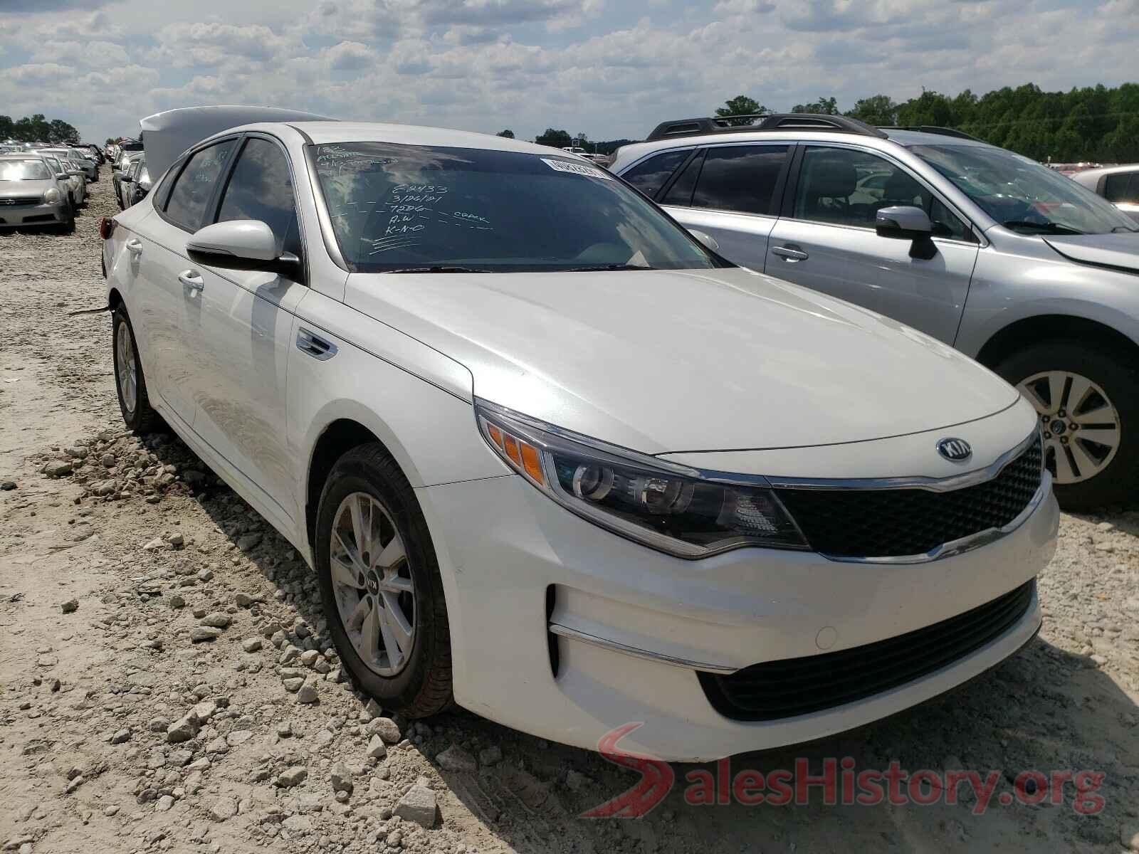 KNAGT4L34G5107226 2016 KIA OPTIMA