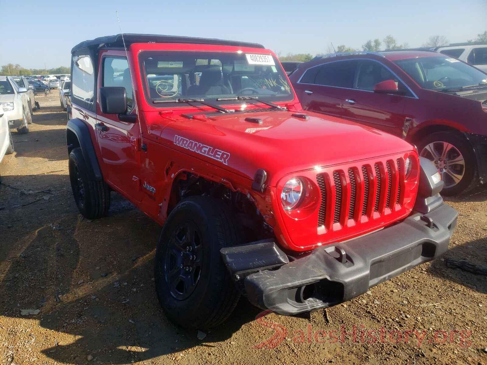 1C4GJXAG3LW316235 2020 JEEP WRANGLER