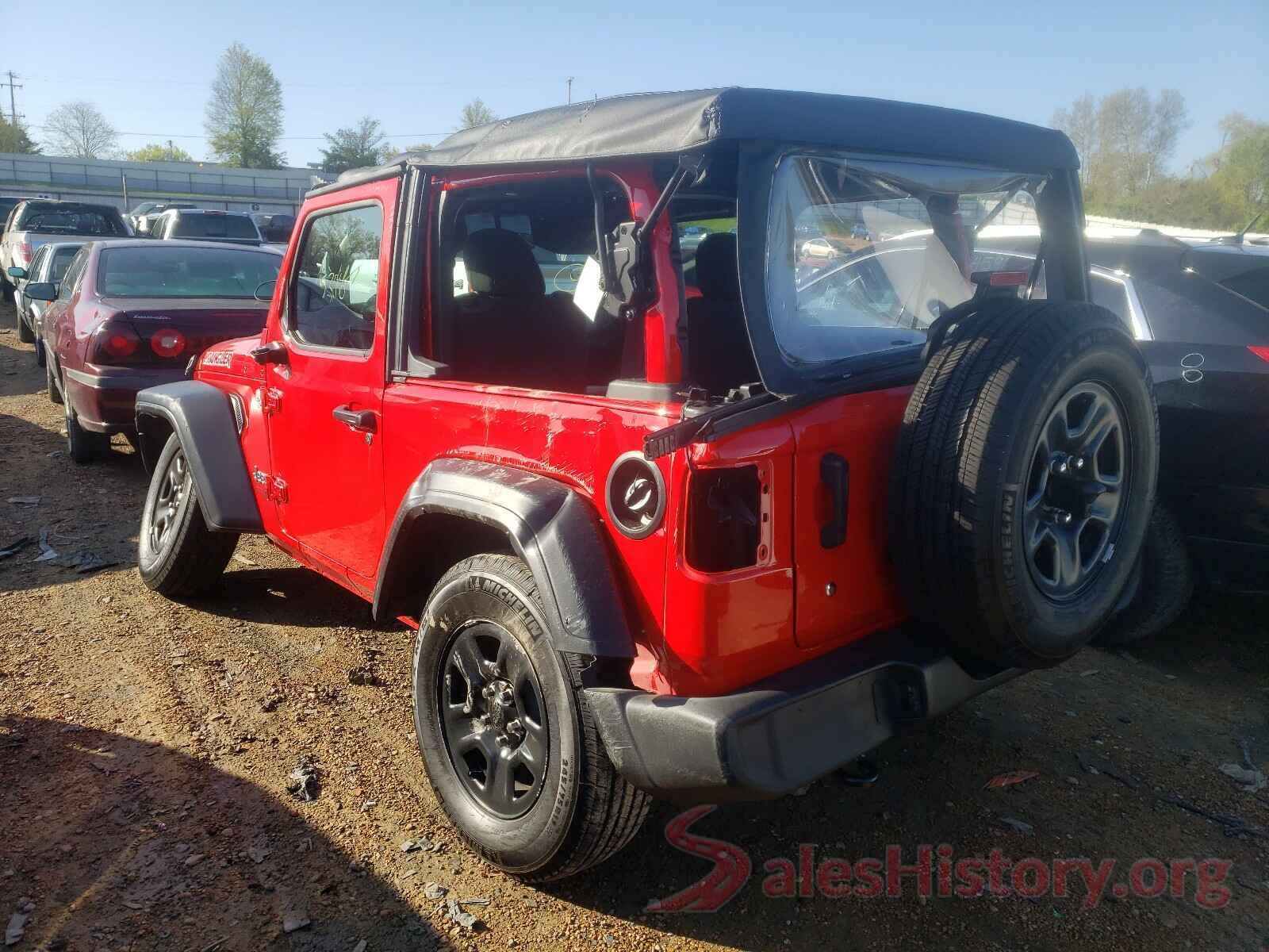 1C4GJXAG3LW316235 2020 JEEP WRANGLER