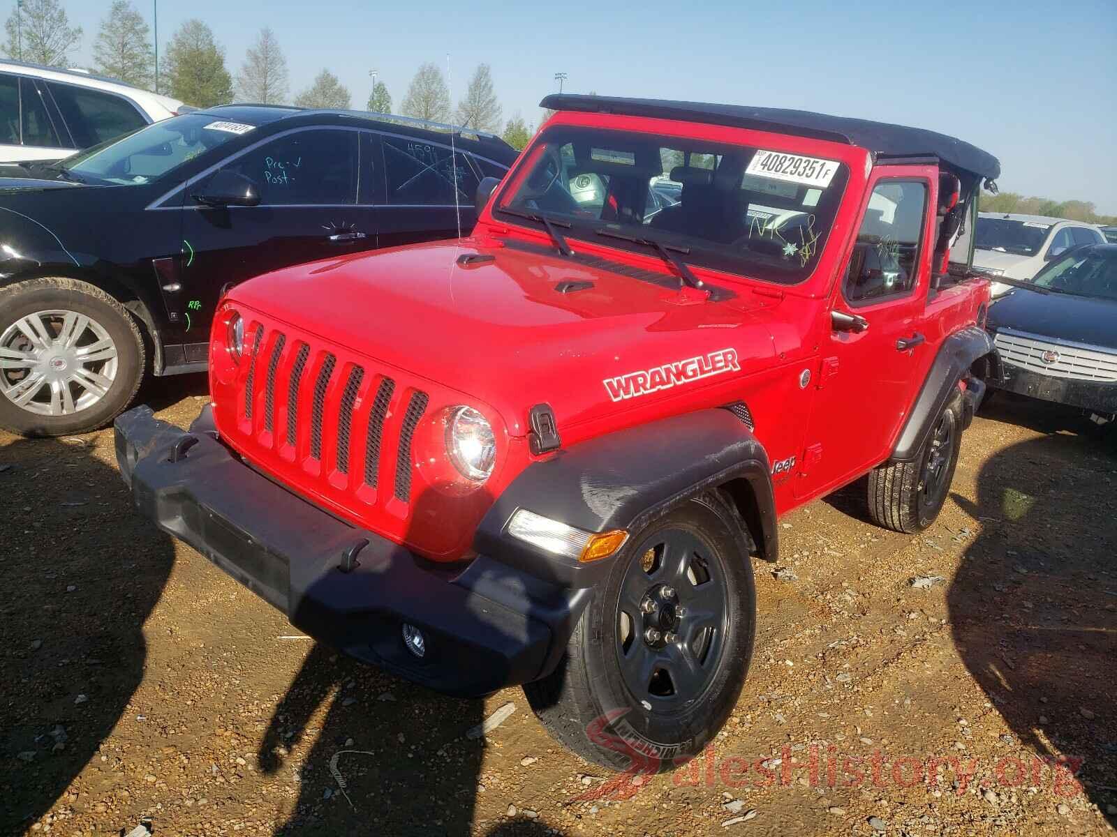 1C4GJXAG3LW316235 2020 JEEP WRANGLER