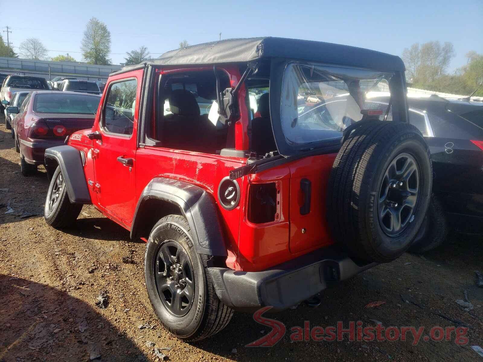 1C4GJXAG3LW316235 2020 JEEP WRANGLER