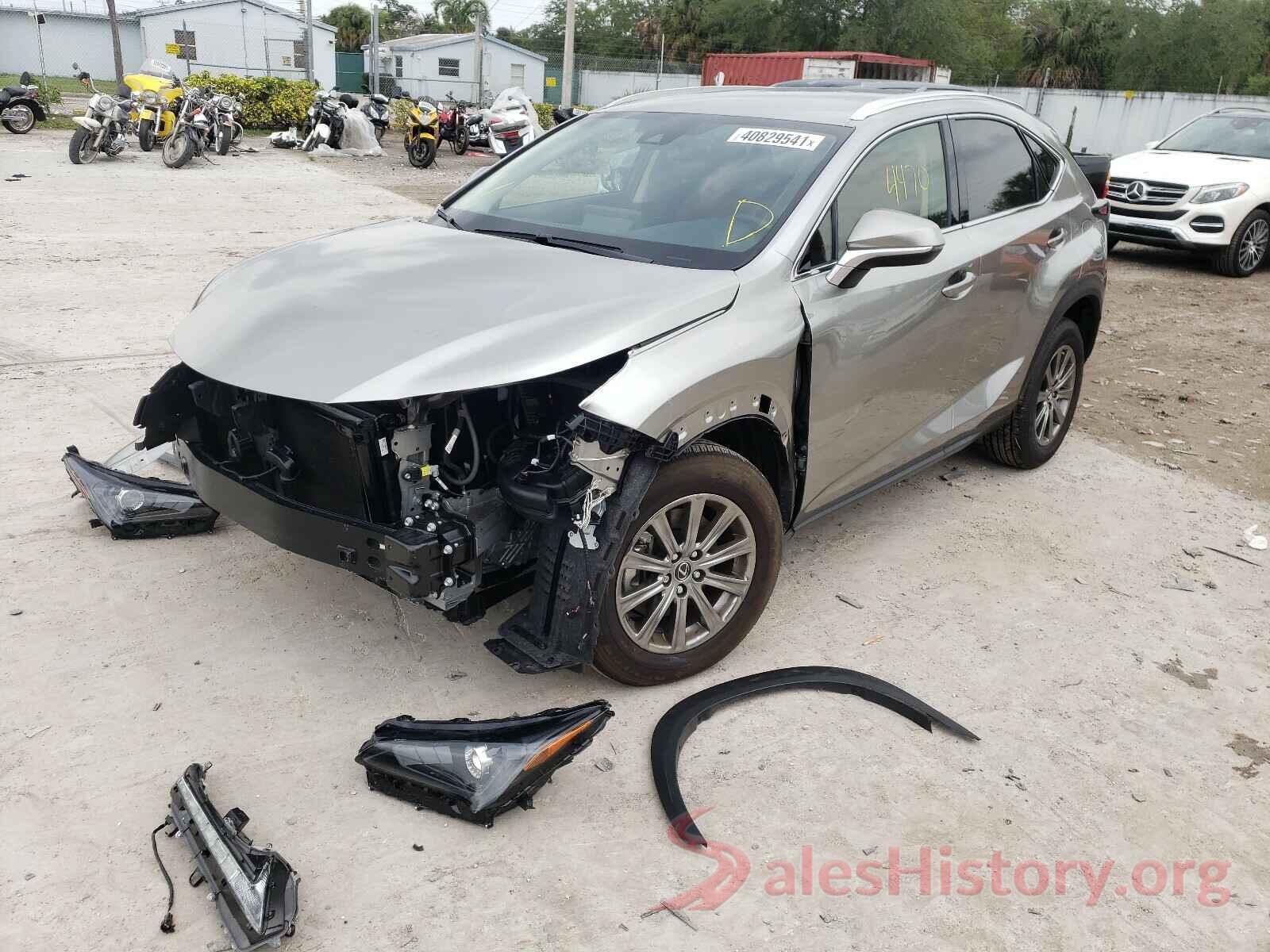 JTJDARBZ2M2184265 2021 LEXUS NX