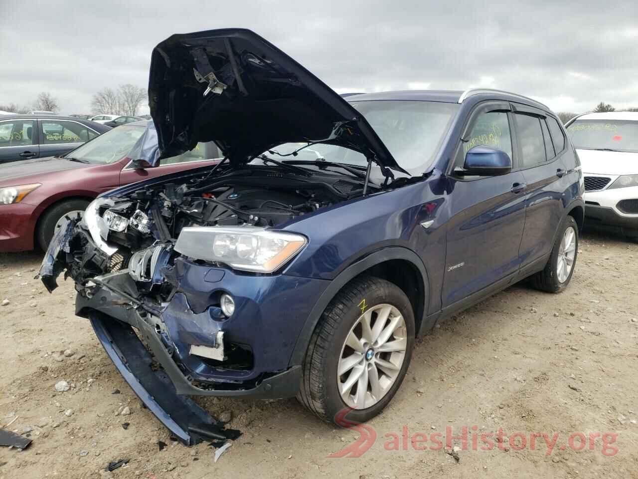 5UXWX9C5XH0T04187 2017 BMW X3