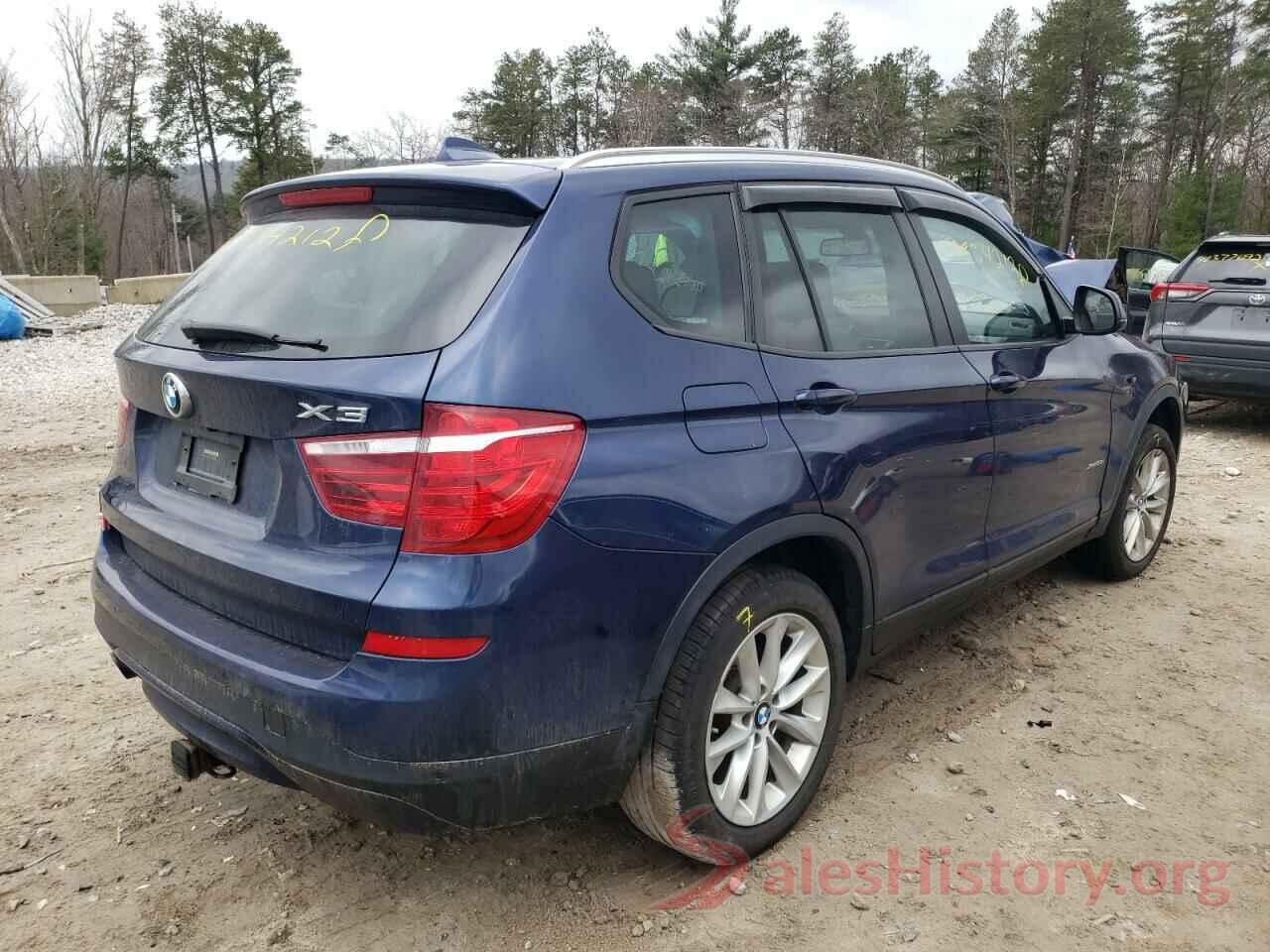 5UXWX9C5XH0T04187 2017 BMW X3