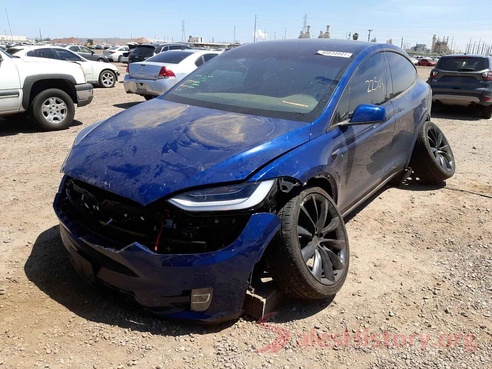 5YJXCBE27LF239658 2020 TESLA MODEL X