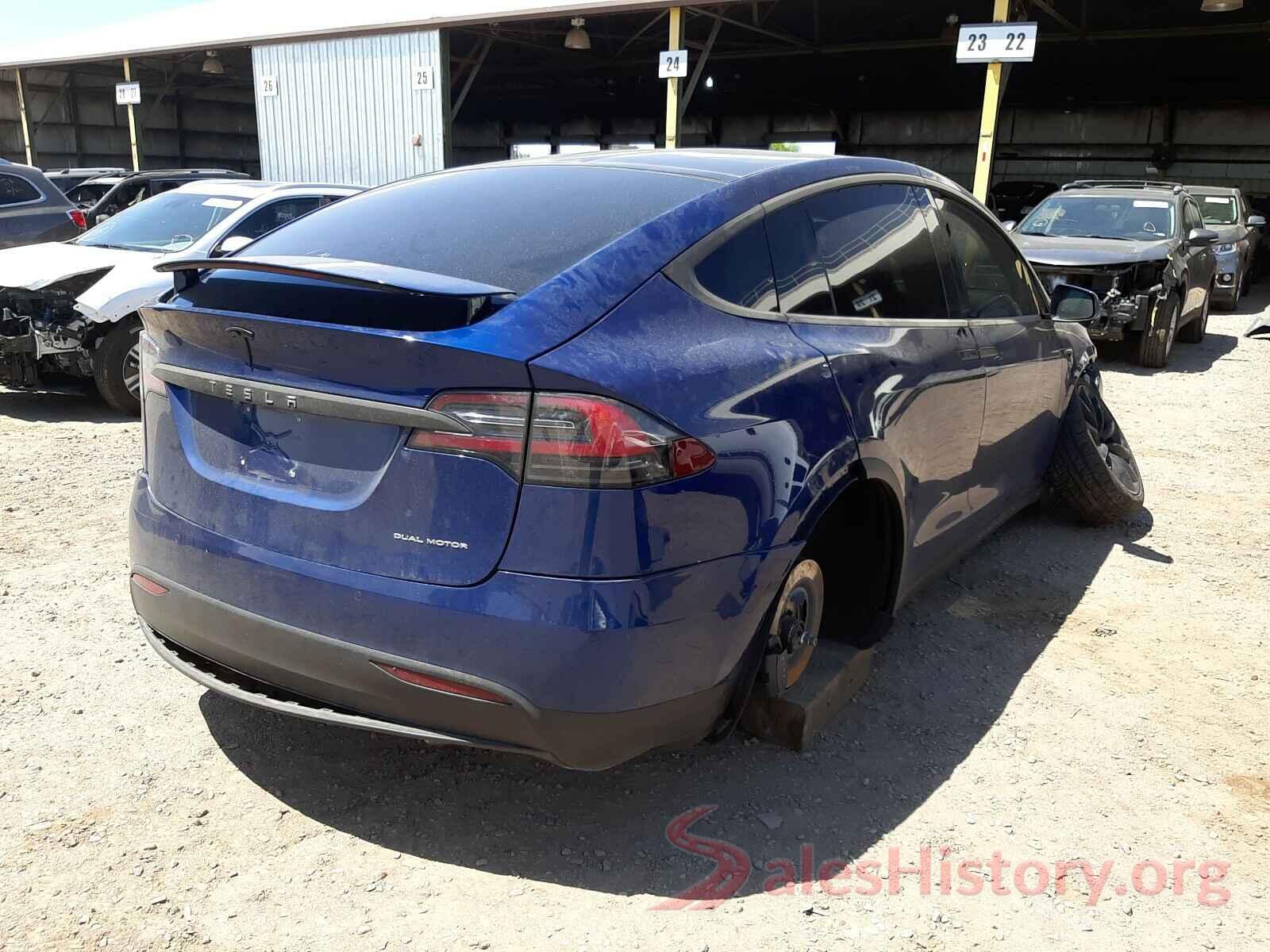 5YJXCBE27LF239658 2020 TESLA MODEL X