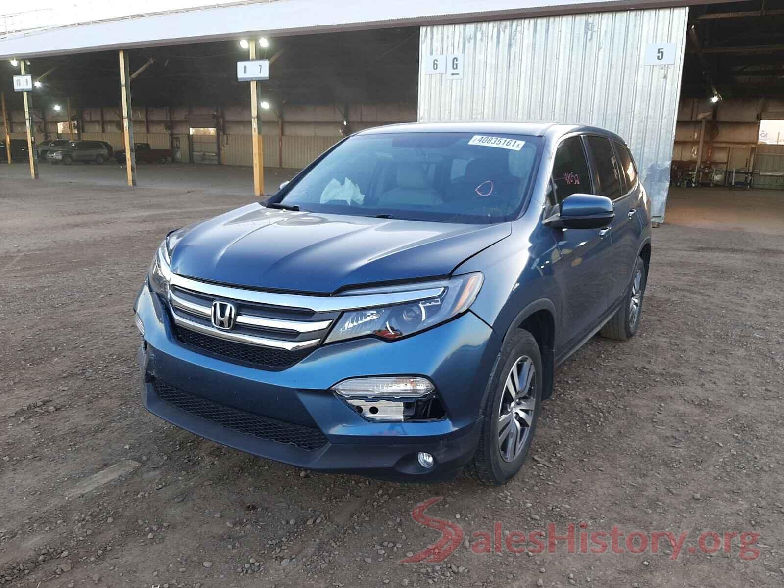 5FNYF5H39HB017857 2017 HONDA PILOT