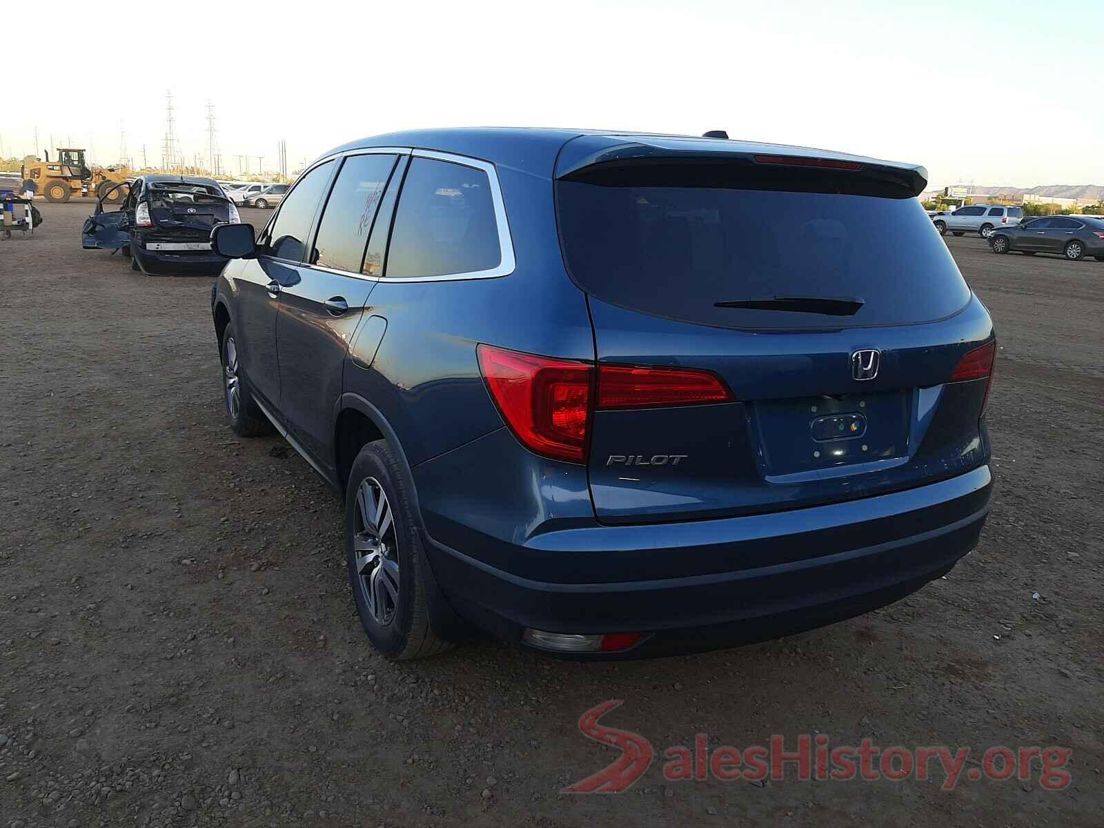 5FNYF5H39HB017857 2017 HONDA PILOT