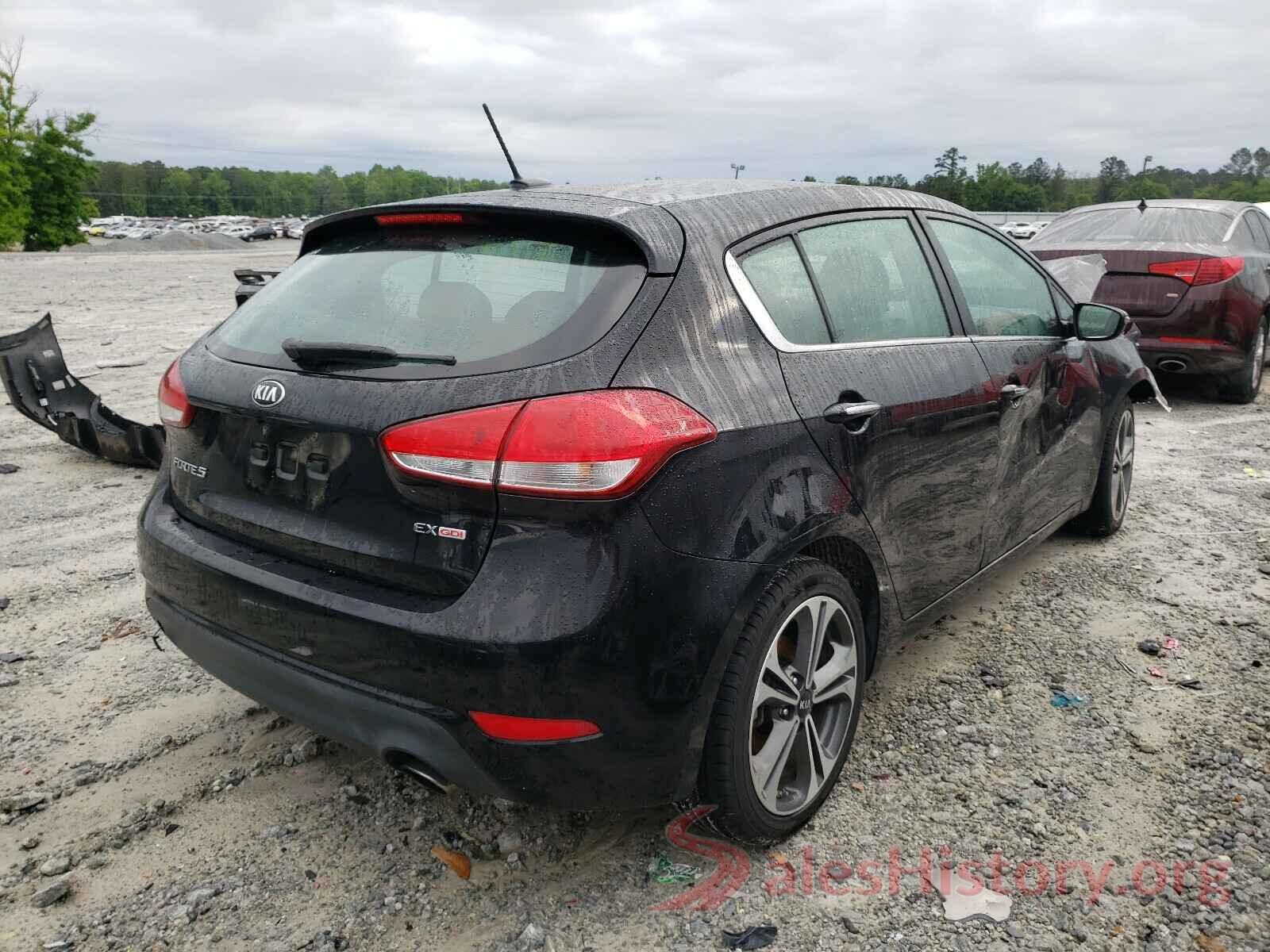 KNAFX5A86G5634219 2016 KIA FORTE