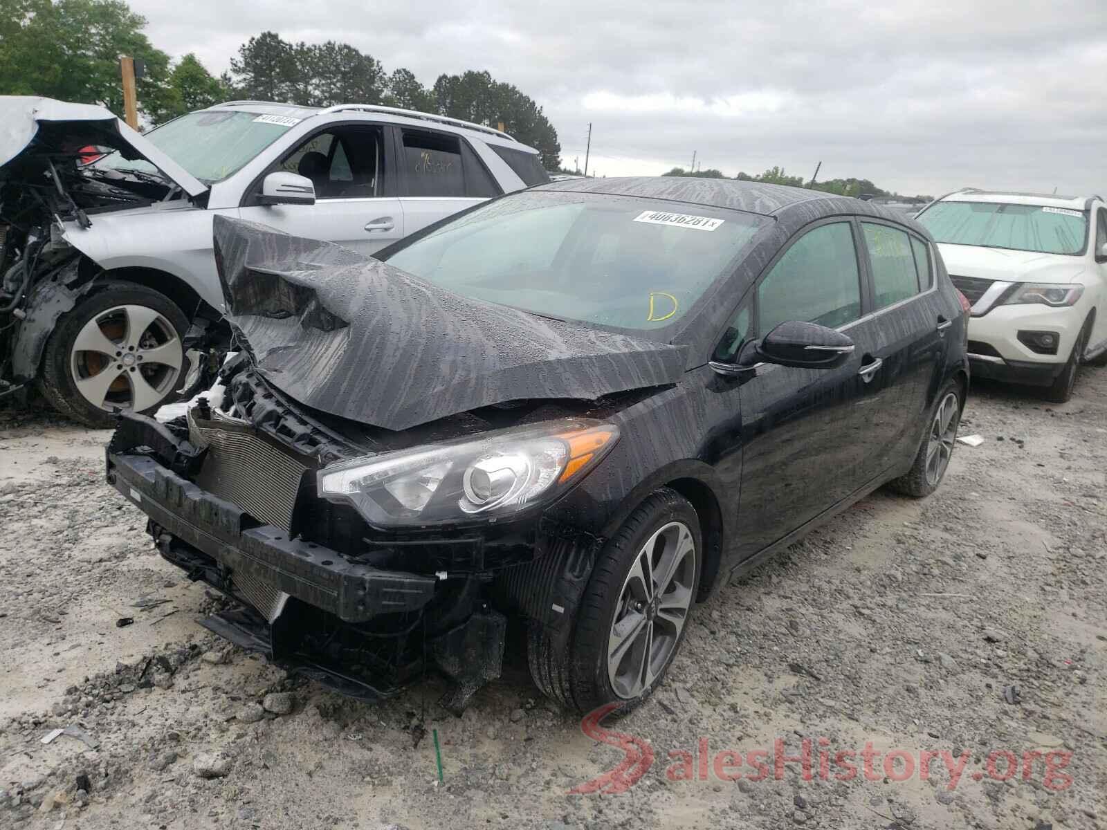 KNAFX5A86G5634219 2016 KIA FORTE