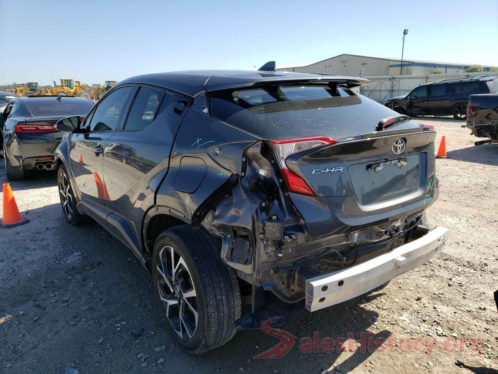 NMTKHMBX6JR006918 2018 TOYOTA C-HR