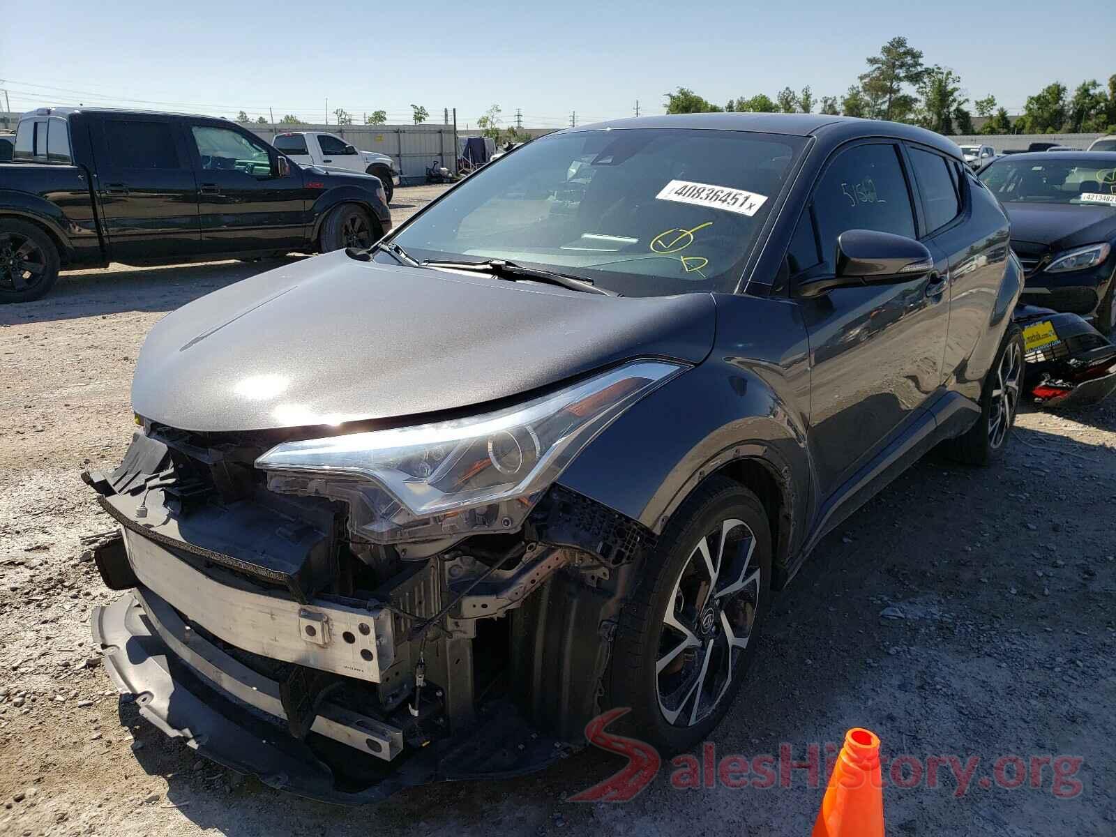 NMTKHMBX6JR006918 2018 TOYOTA C-HR