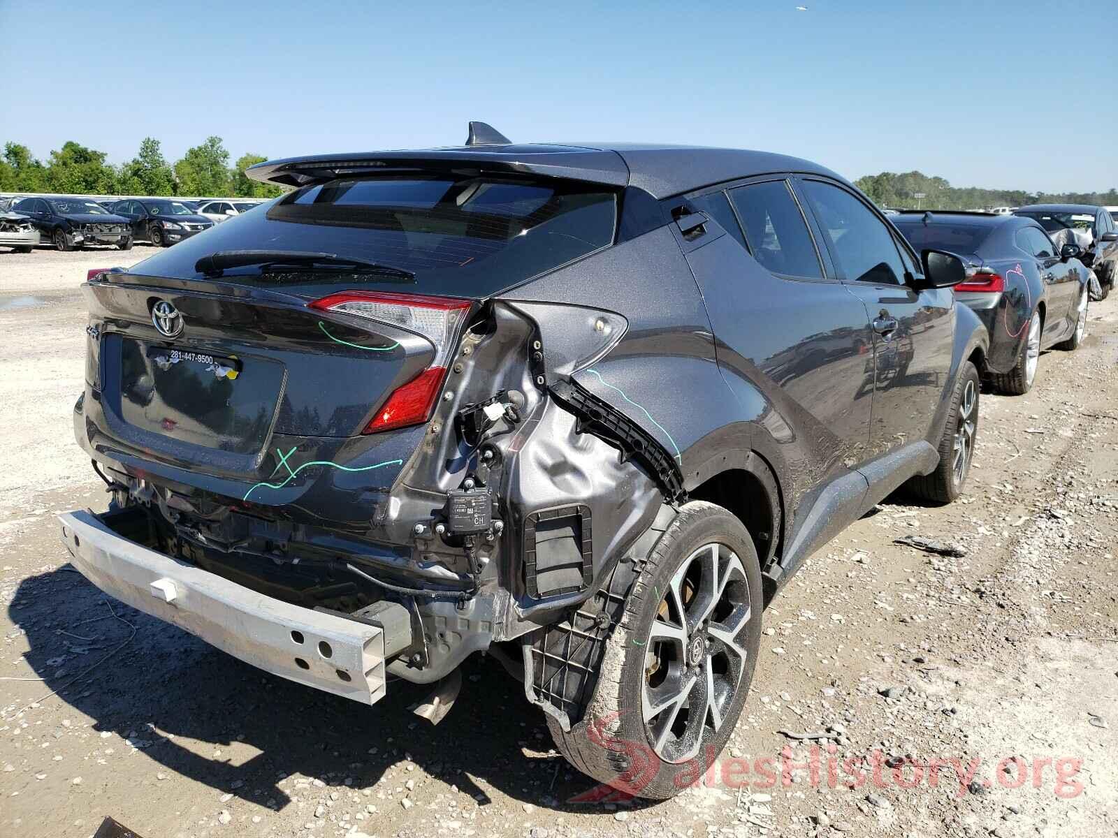 NMTKHMBX6JR006918 2018 TOYOTA C-HR