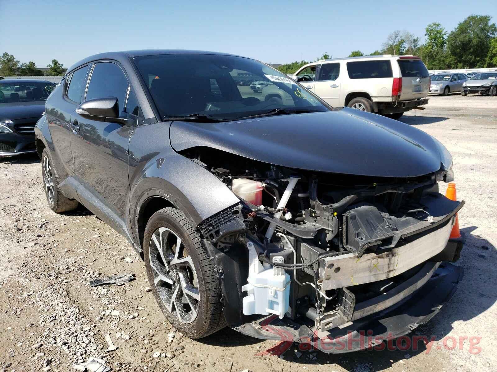 NMTKHMBX6JR006918 2018 TOYOTA C-HR