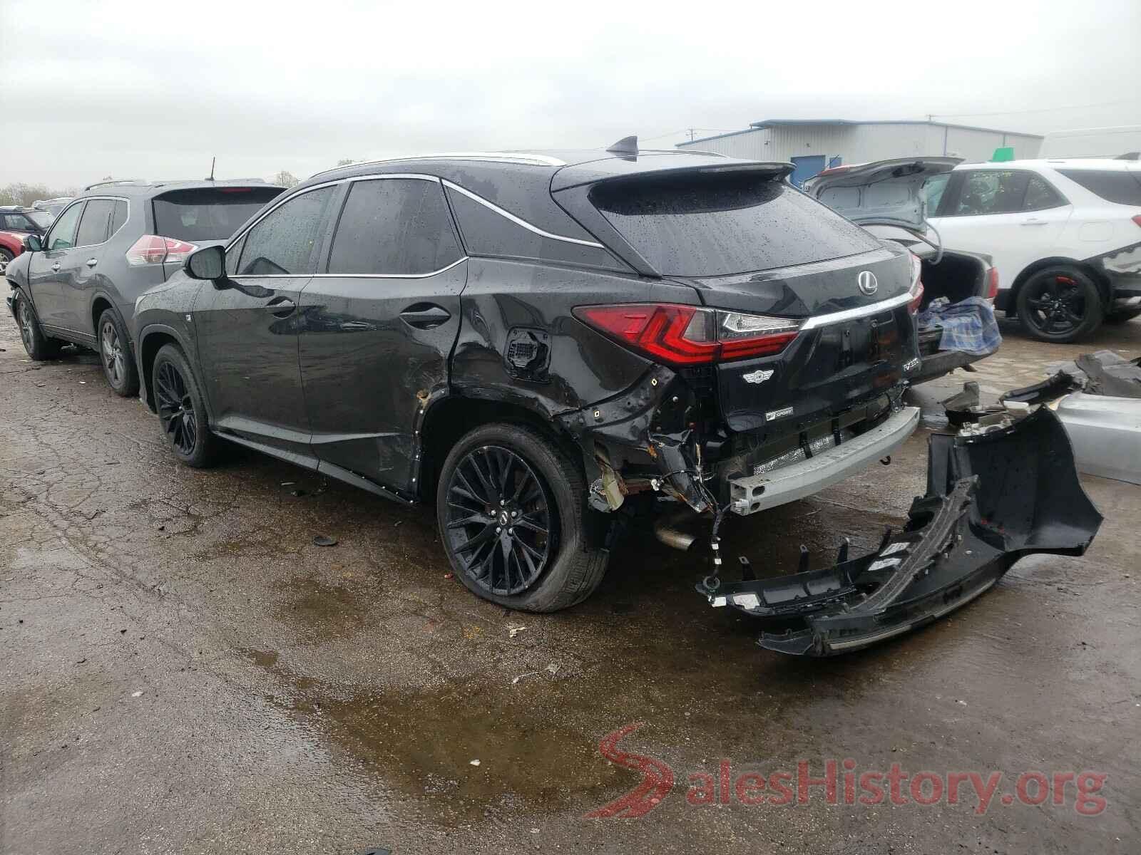 2T2BZMCA9GC039451 2016 LEXUS RX350