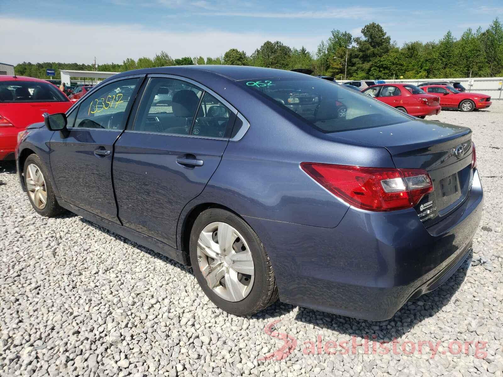 4S3BNAA68H3035284 2017 SUBARU LEGACY