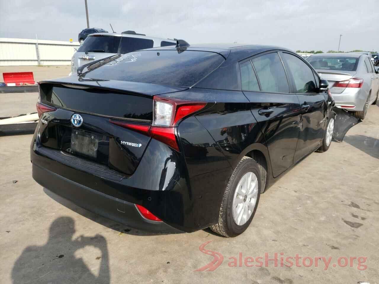 JTDKARFU3L3114274 2020 TOYOTA PRIUS