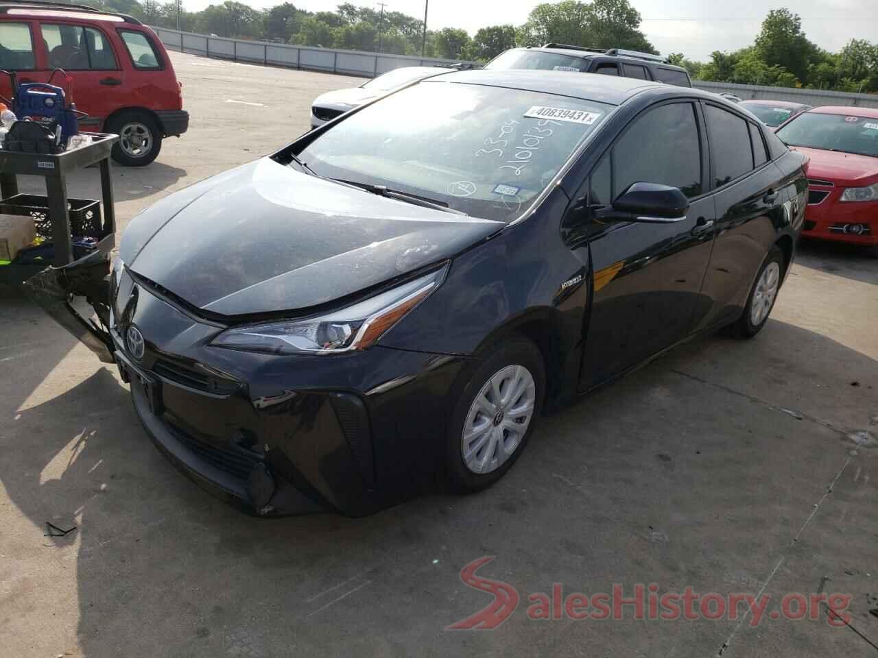 JTDKARFU3L3114274 2020 TOYOTA PRIUS