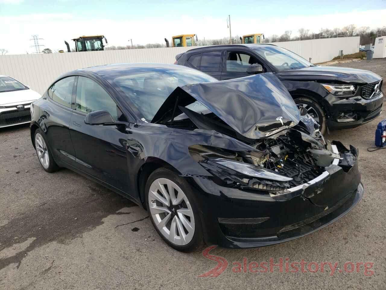 5YJ3E1EA2NF190740 2022 TESLA MODEL 3