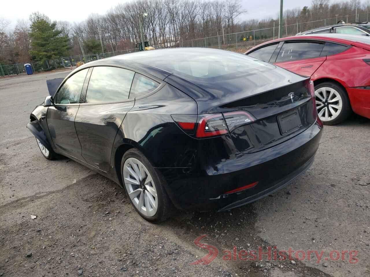 5YJ3E1EA2NF190740 2022 TESLA MODEL 3