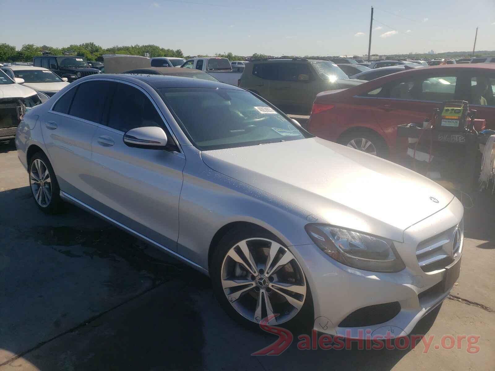 55SWF4JB1HU220503 2017 MERCEDES-BENZ C CLASS