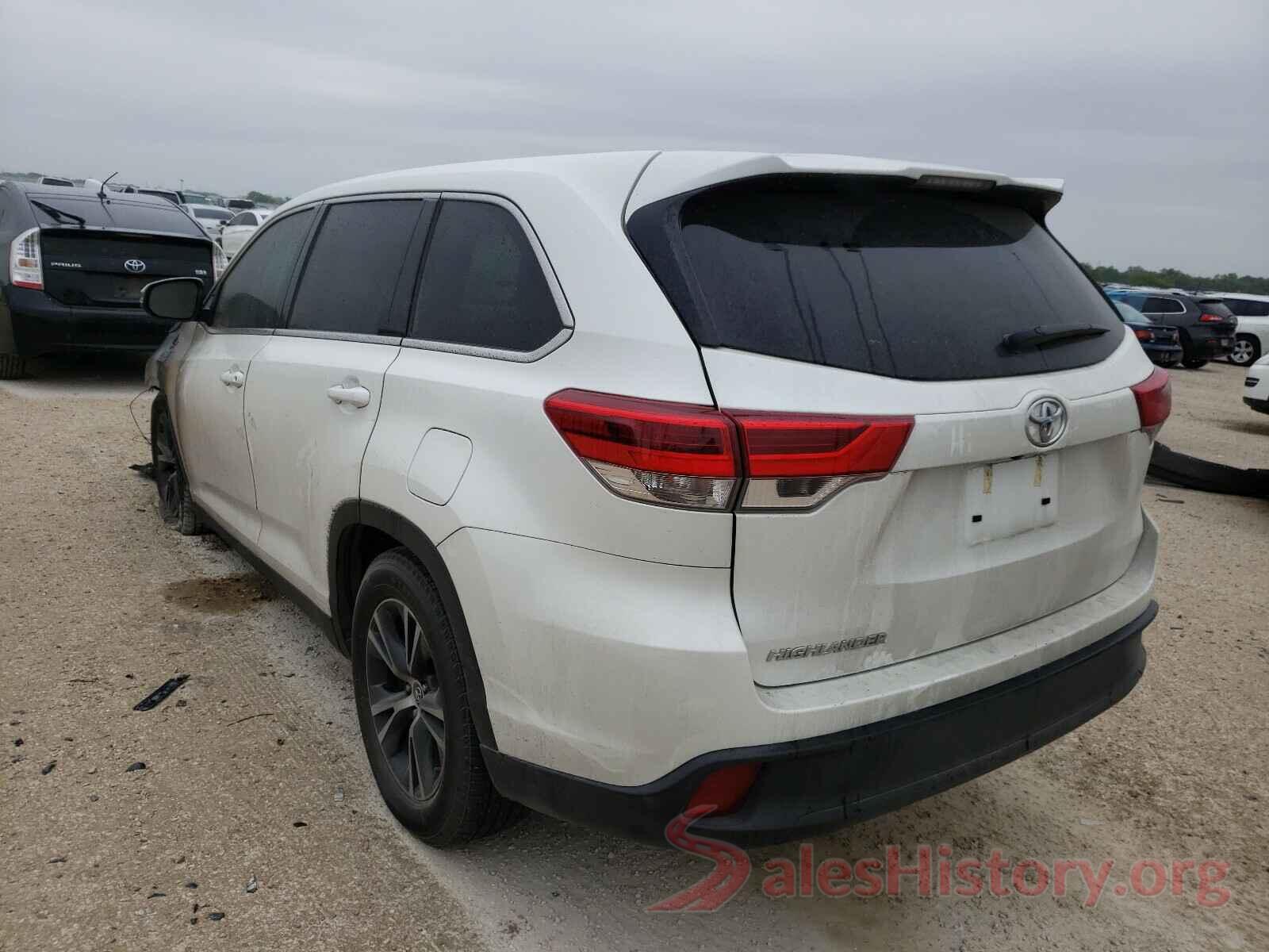 5TDZARFH8KS051123 2019 TOYOTA HIGHLANDER