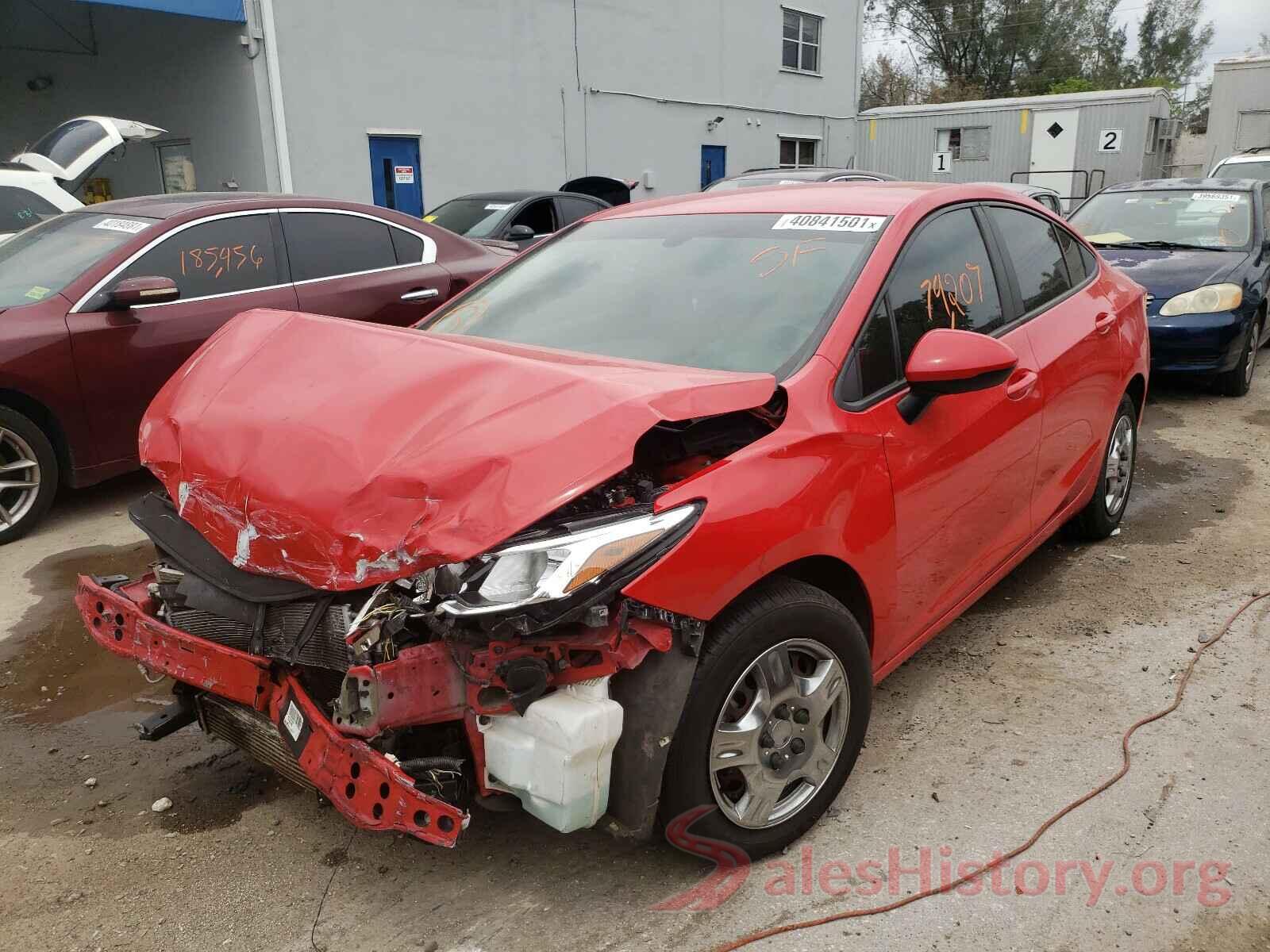 1G1BC5SM6G7261673 2016 CHEVROLET CRUZE