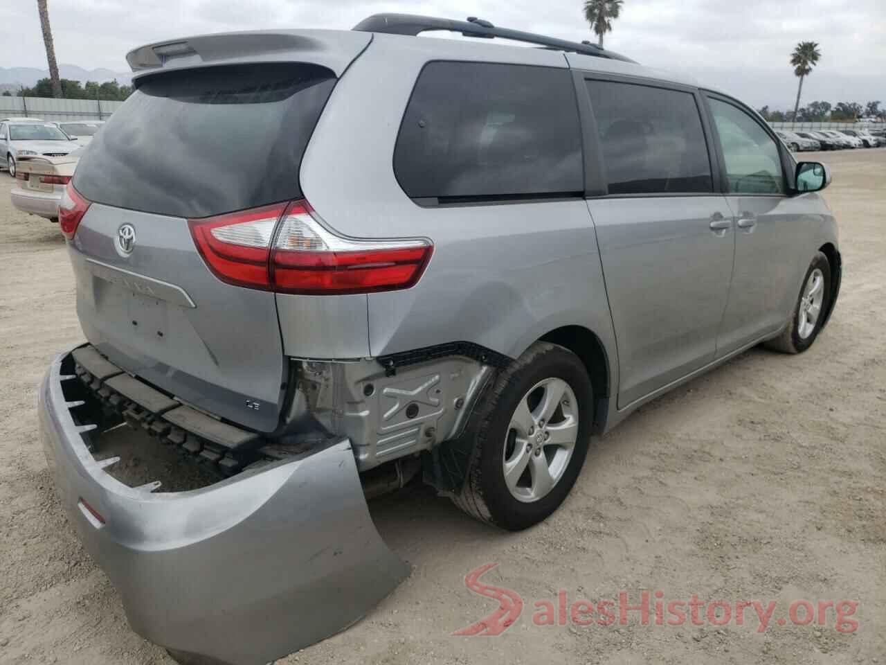 5TDKK3DC4GS731773 2016 TOYOTA SIENNA