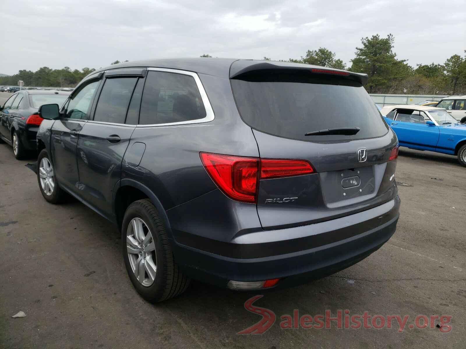 5FNYF6H13HB002095 2017 HONDA PILOT