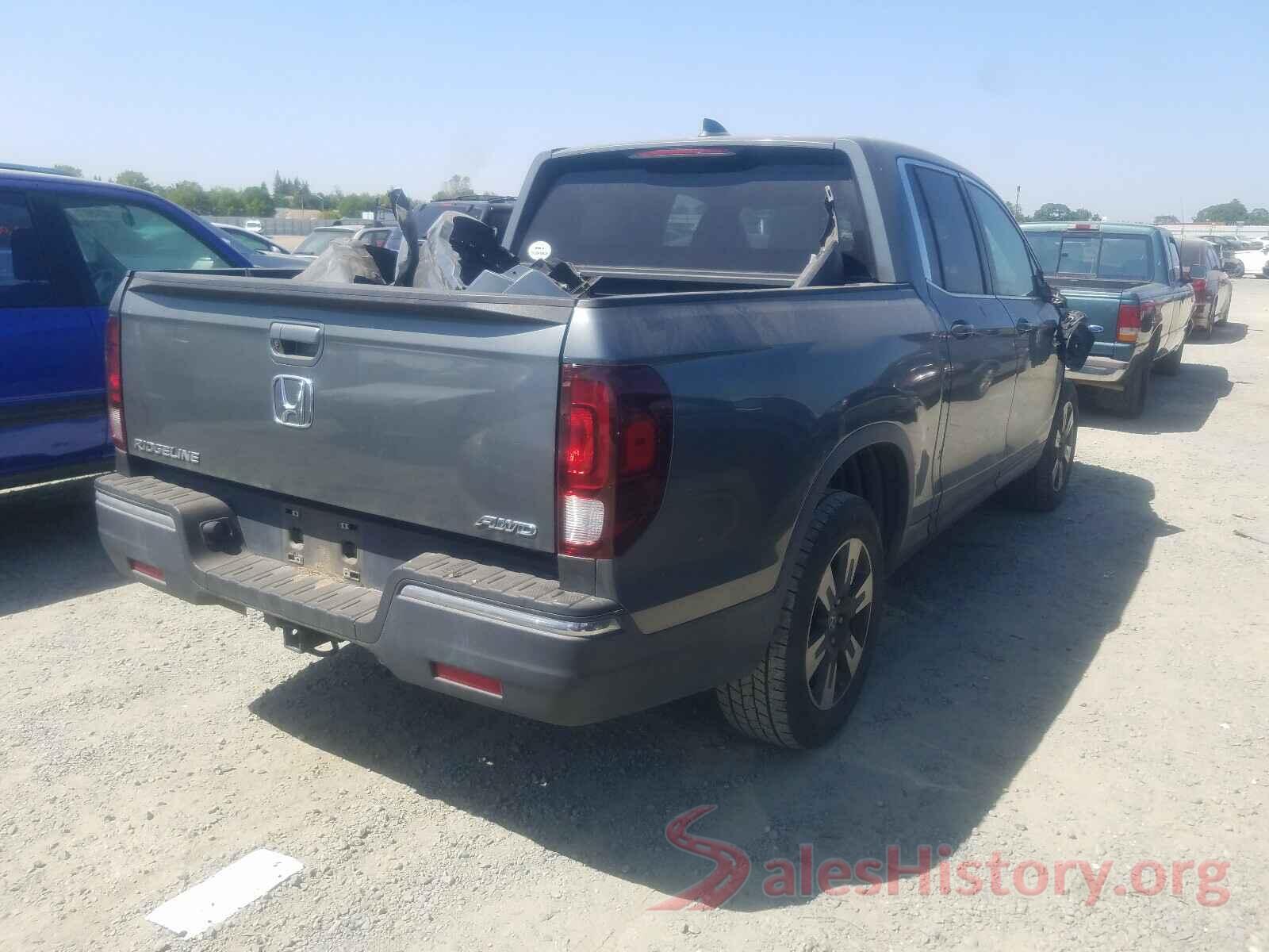 5FPYK3F59HB019538 2017 HONDA RIDGELINE