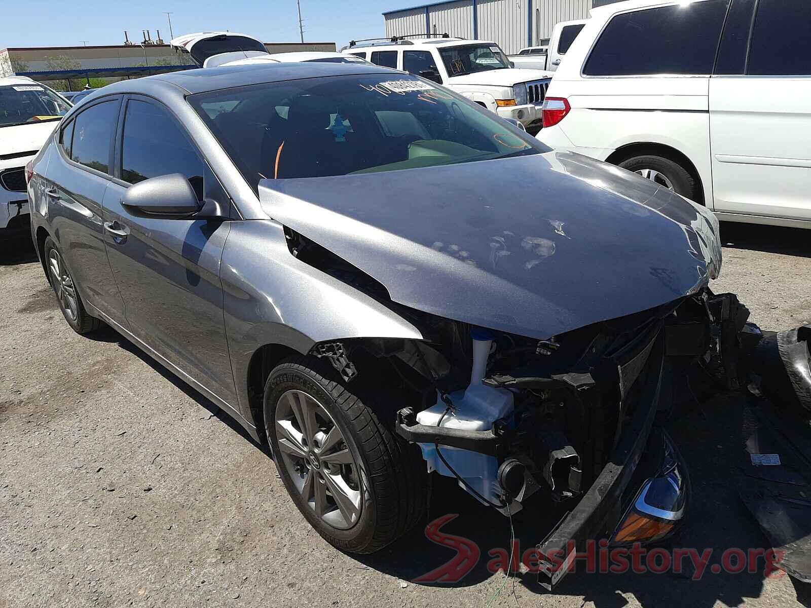 5NPD84LF5JH263803 2018 HYUNDAI ELANTRA