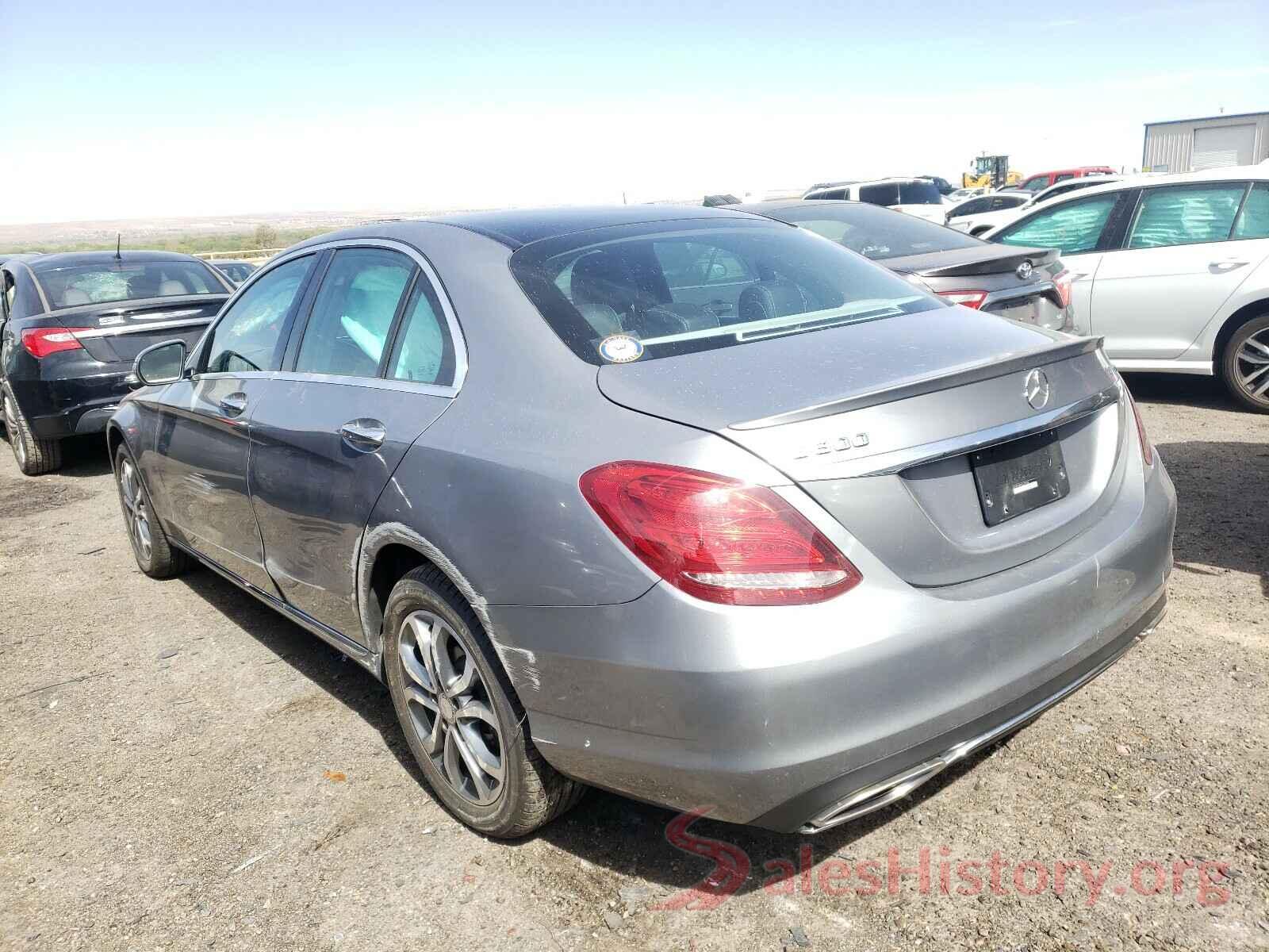 55SWF4KB4GU139539 2016 MERCEDES-BENZ C CLASS