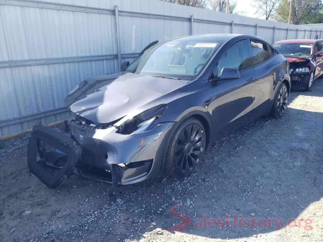 7SAYGDEF0NF379225 2022 TESLA MODEL Y