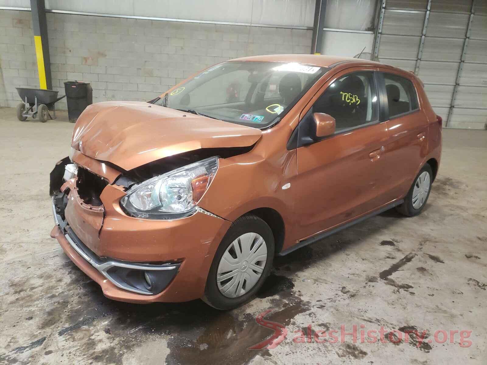 ML32A3HJ6HH001271 2017 MITSUBISHI MIRAGE