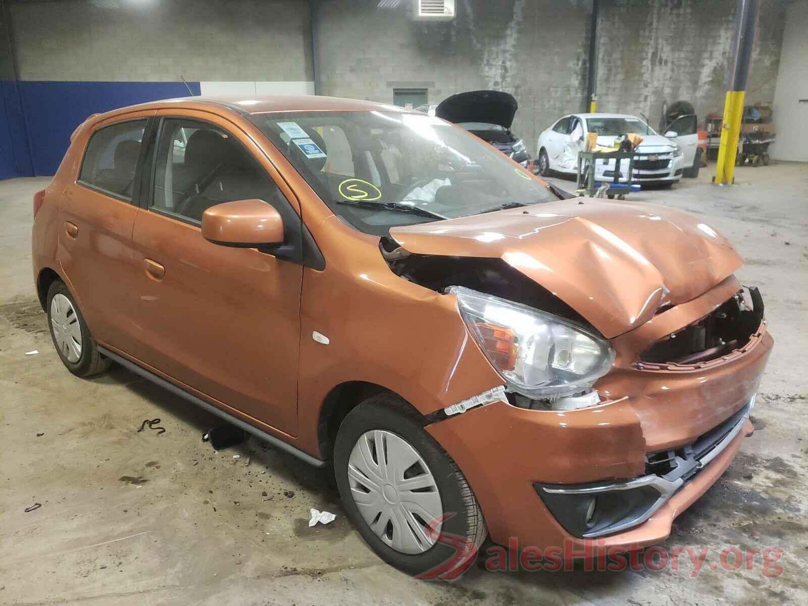 ML32A3HJ6HH001271 2017 MITSUBISHI MIRAGE