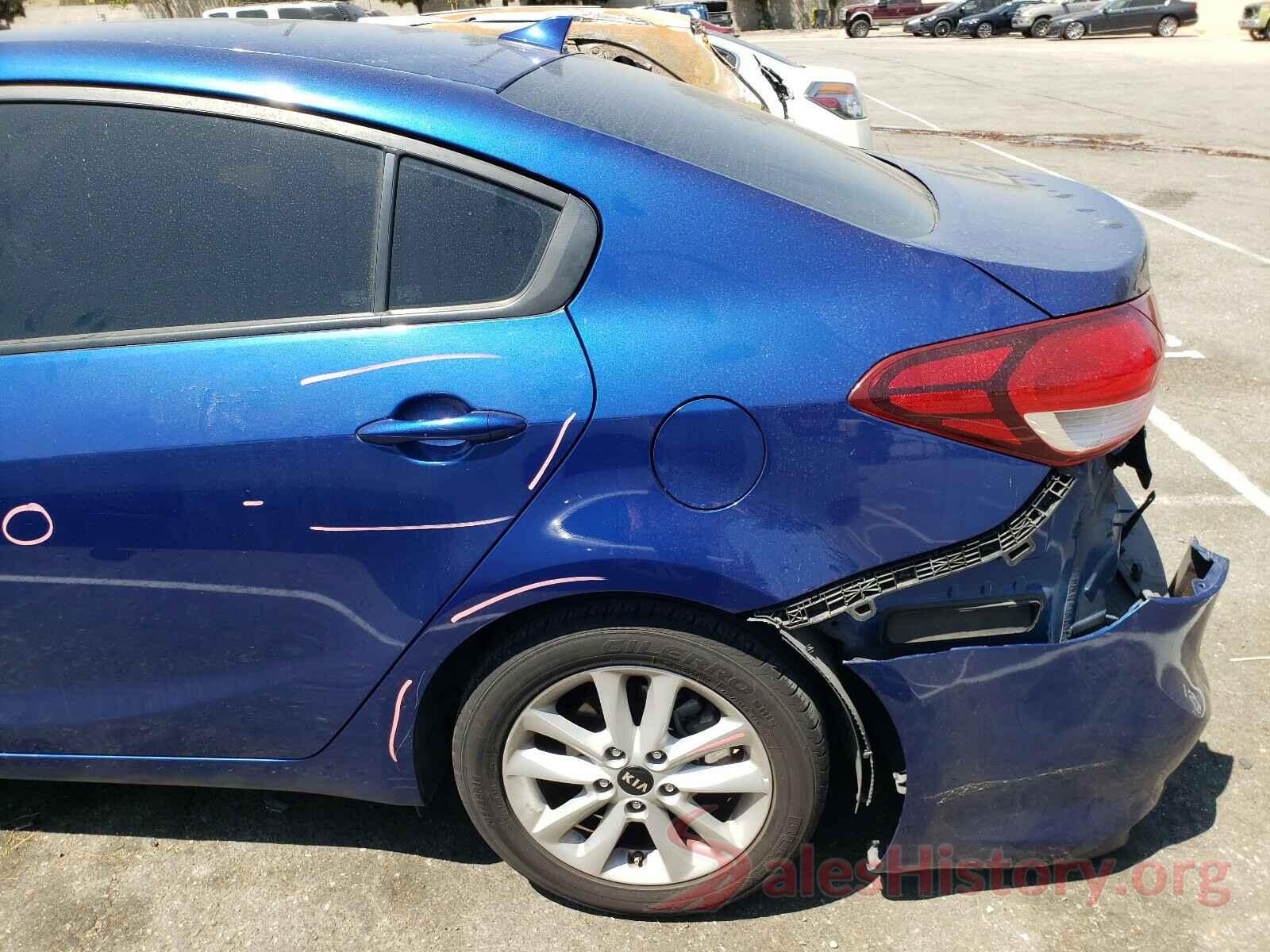 3KPFL4A79HE009352 2017 KIA FORTE