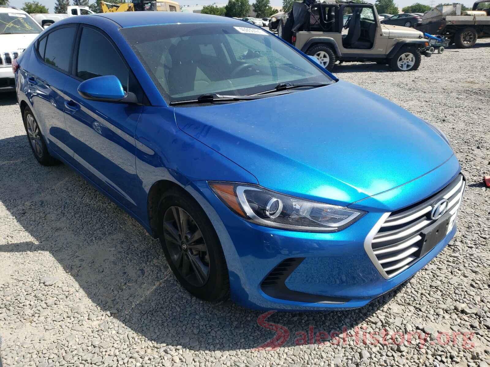 5NPD84LFXJH232160 2018 HYUNDAI ELANTRA