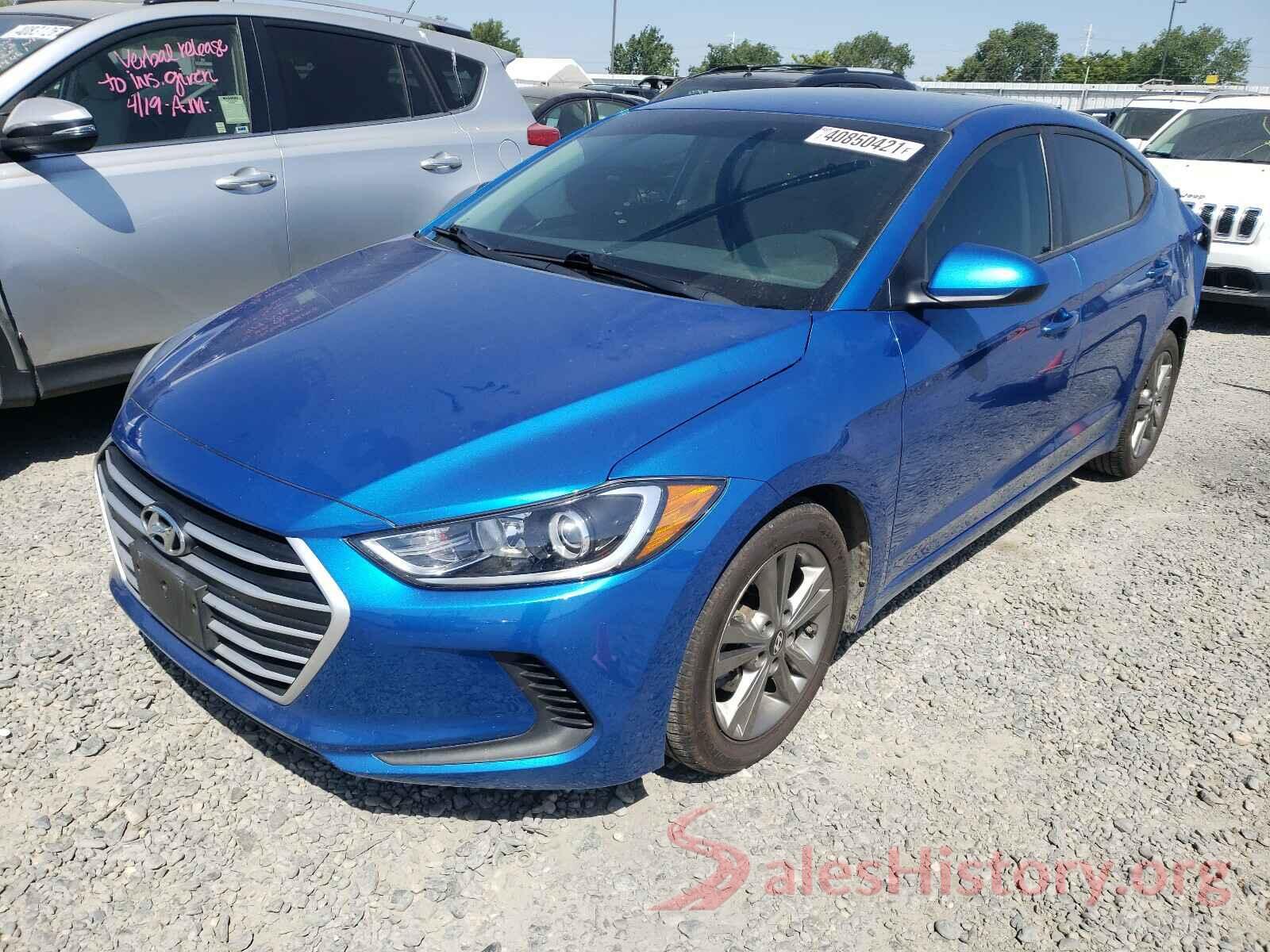 5NPD84LFXJH232160 2018 HYUNDAI ELANTRA