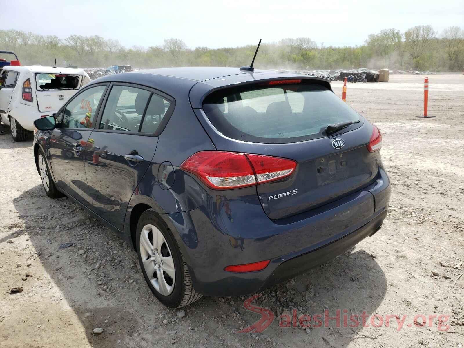 KNAFK5A82G5637357 2016 KIA FORTE