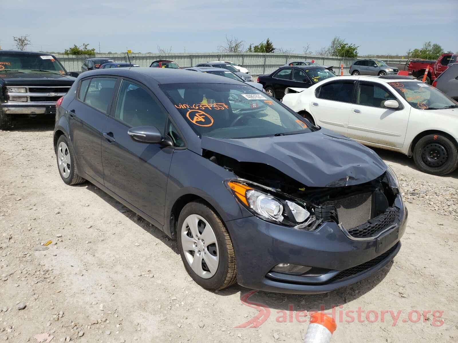 KNAFK5A82G5637357 2016 KIA FORTE