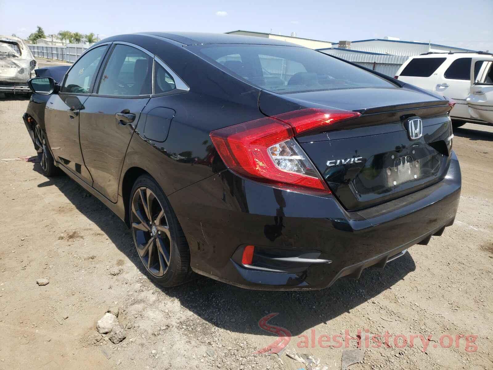 2HGFC2F8XLH587030 2020 HONDA CIVIC