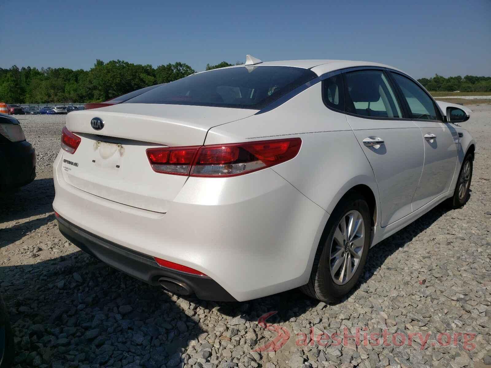 KNAGT4L30G5104470 2016 KIA OPTIMA