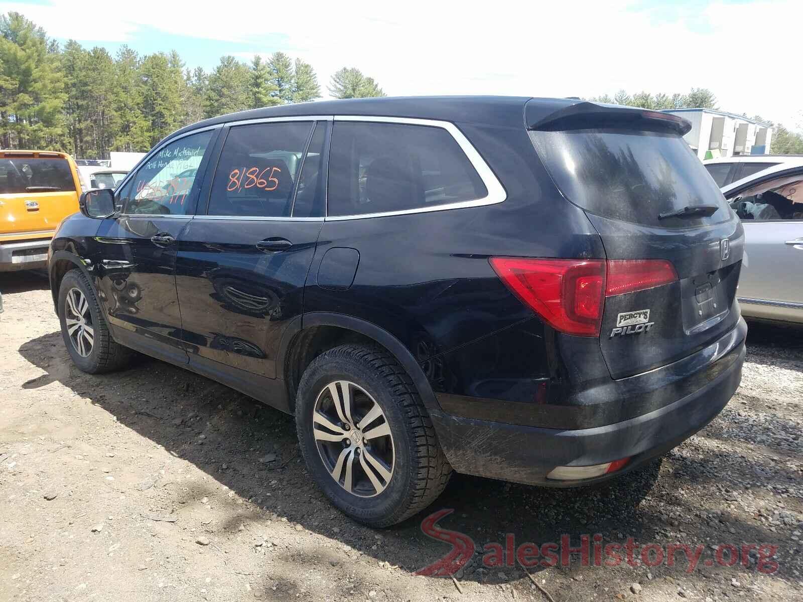 5FNYF6H50GB056259 2016 HONDA PILOT