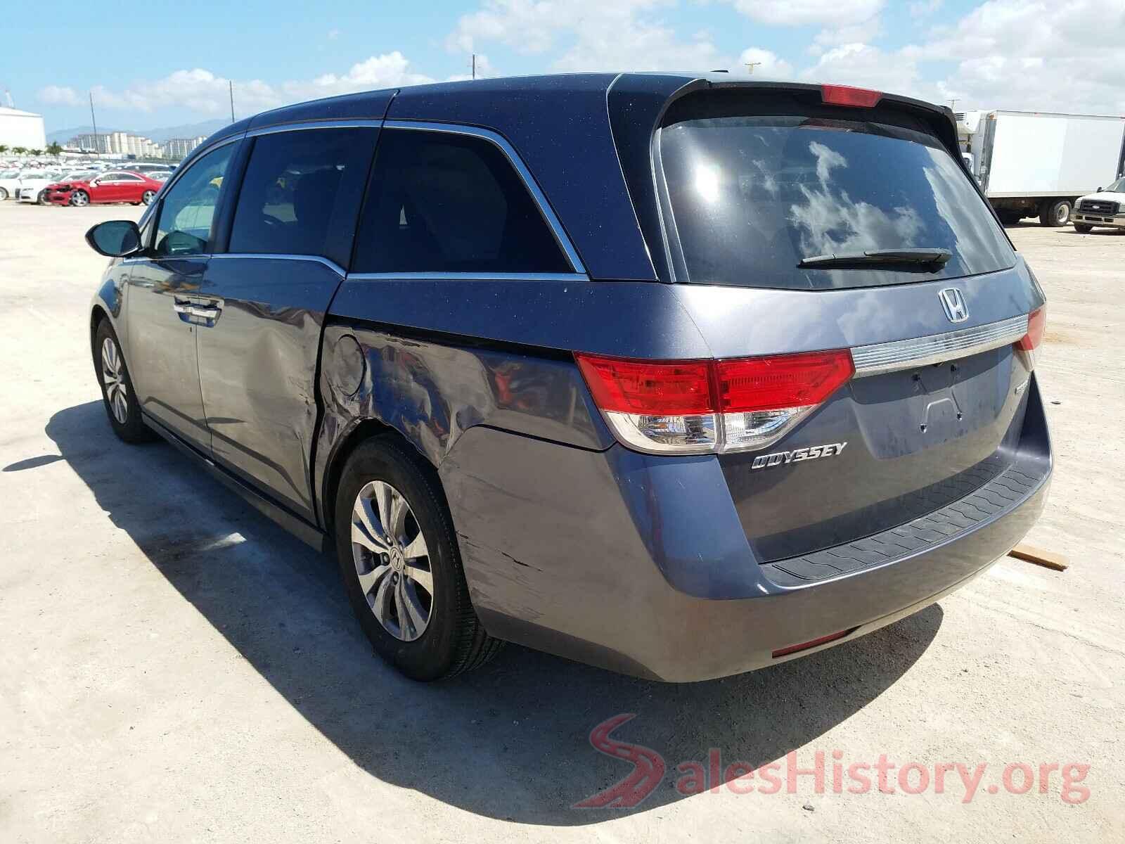 5FNRL5H31GB023955 2016 HONDA ODYSSEY